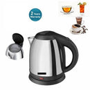 Cordless Electric Kettle 1500W Stainless Steel 2L