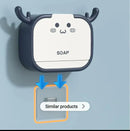 Portable Soap Holder With Antler Hooks, Multi color Plastic