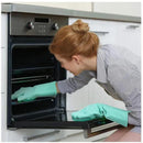 Pink Silicone Kitchen Gloves For Safe Cleaning