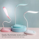 Rechargeable White LED Desk Lamp for Home & Office