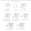 Mini Washing Machine Turbine Washer