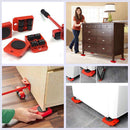 Portable Furniture Mover Set 150kg Rotable Foot Pads