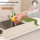 Green Silicon Sink Splash Guard for Kitchen & Bathroom