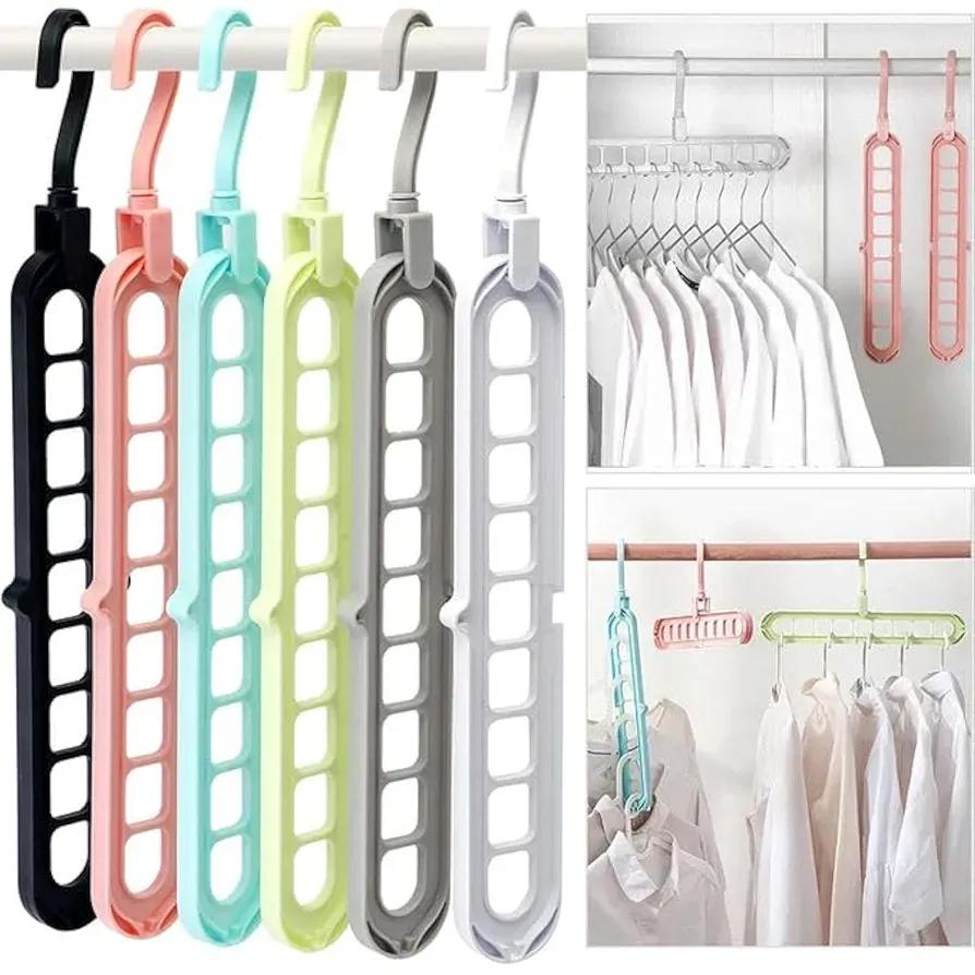 Multi-Color ABS Closet Hanger Organizer
