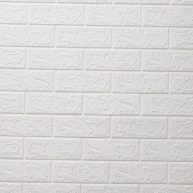 White Brick Wall Sticker Modern Home Decor