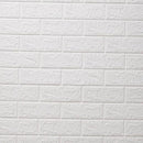 White Brick Wall Sticker Modern Home Decor