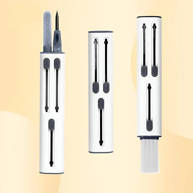 4-in-1 Earphone Keyboard Cleaning Pen With Soft Bristle Brush