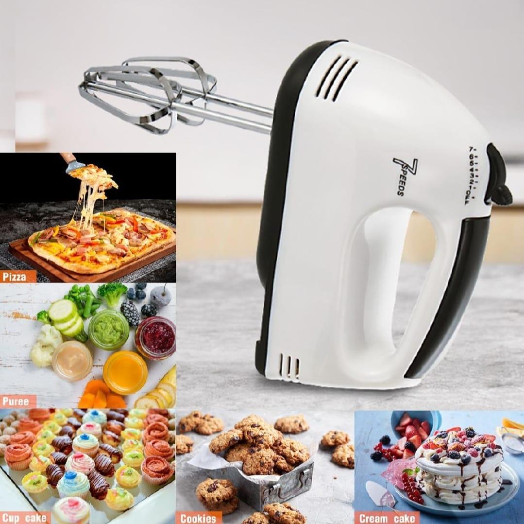 Egg Beater White 180W 5 Speed Plastic