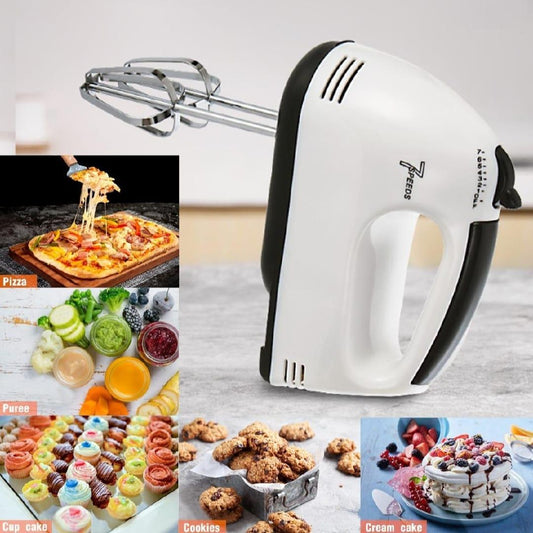 Egg Beater White 180W 5 Speed Plastic