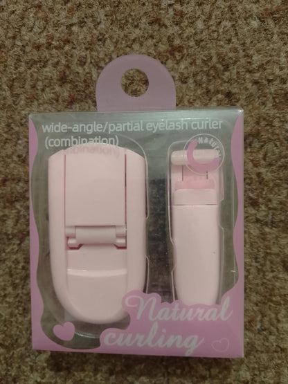 Pack 2-in-1 Eyelash Curler Set. For Long Lasting Curl