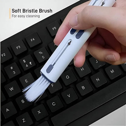 4-in-1 Earphone Keyboard Cleaning Pen With Soft Bristle Brush
