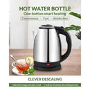 Cordless Electric Kettle 1500W Stainless Steel 2L
