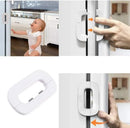 Fridge Door Lock With One-Hand Operation & Key