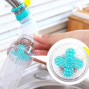 360° Rotating Tap Fan Faucet Extender ABS multicolor