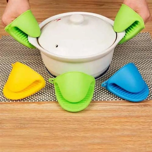 Silicone Pot Holders Set Of 2 Green