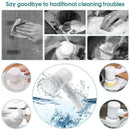 Electric Dust Cleaning Brush White Plastic 1Pc