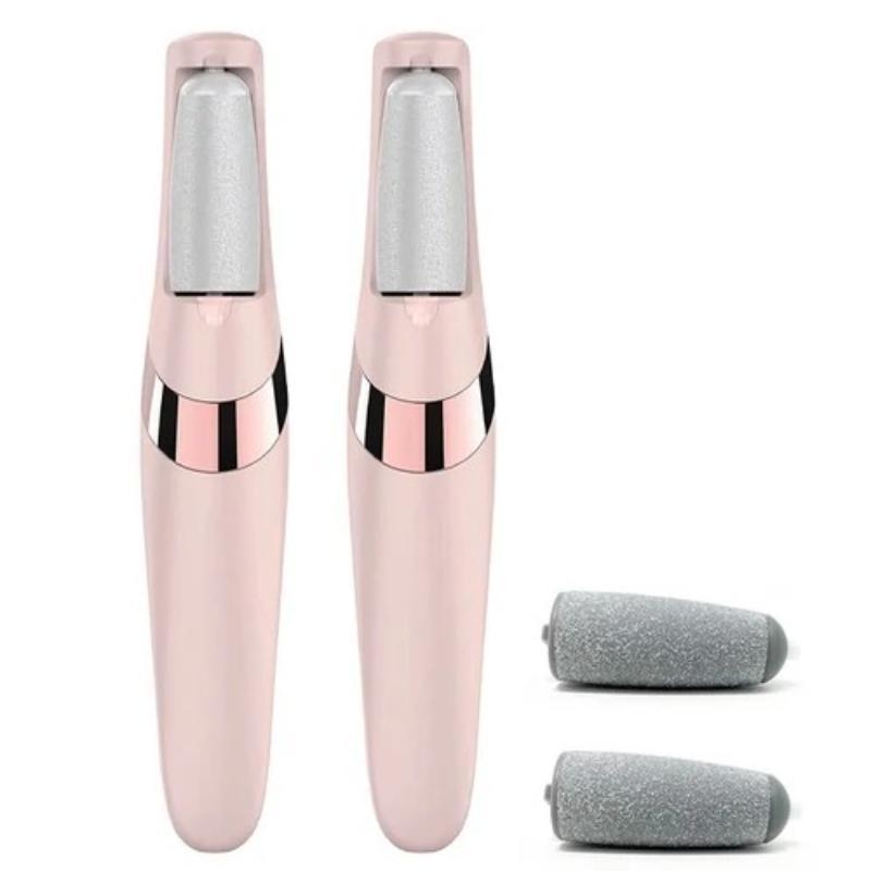 Electric Foot Callus Remover Pink With Replacements Head