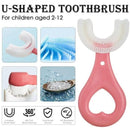 Silicone U-Shaped Toothbrush For Kids Pack Of 10