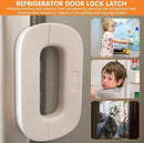 Fridge Door Lock With One-Hand Operation & Key