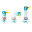 360° Rotating Tap Fan Faucet Extender ABS multicolor