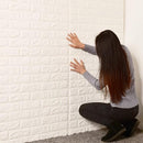 White Brick Wall Sticker Modern Home Decor