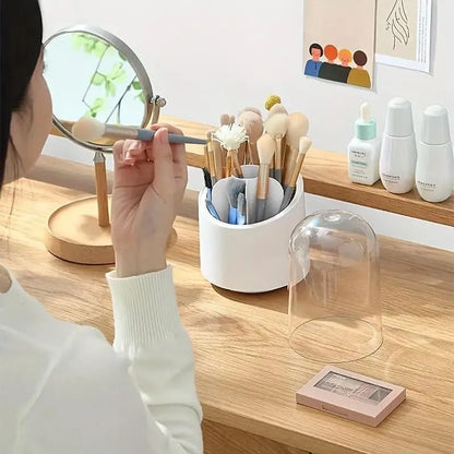 Makeup Brush Organizer With Dust & Bacteria Protection