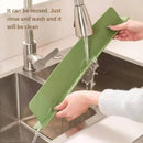 Green Silicon Sink Splash Guard for Kitchen & Bathroom